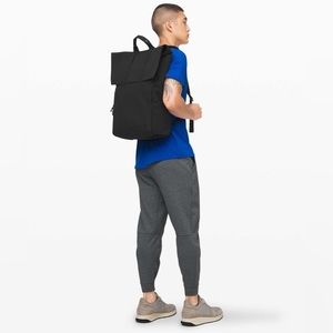 Lululemon Athletica Early Embark Classic Black Backpack